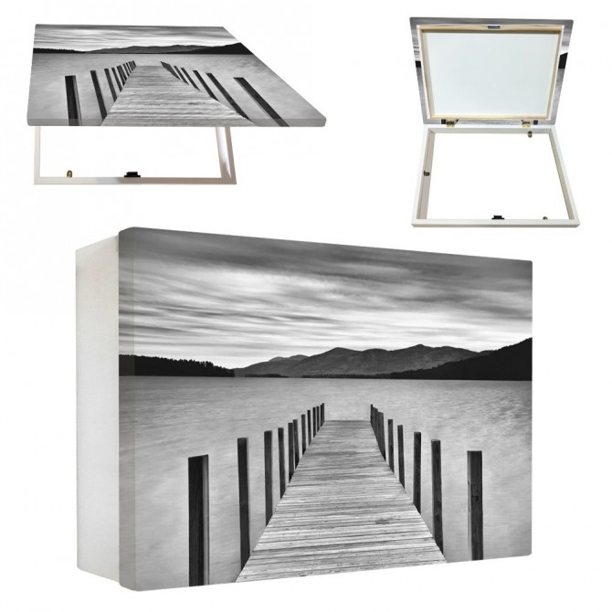 OFERTA Tapa contador horizontal blanco 16481 - Cuadrostock