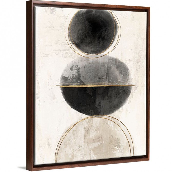 Conjunto de 2 cuadros abstractos disponible en varios tonos de marco - Cuadrostock