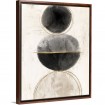 Conjunto de 2 cuadros abstractos disponible en varios tonos de marco - Cuadrostock