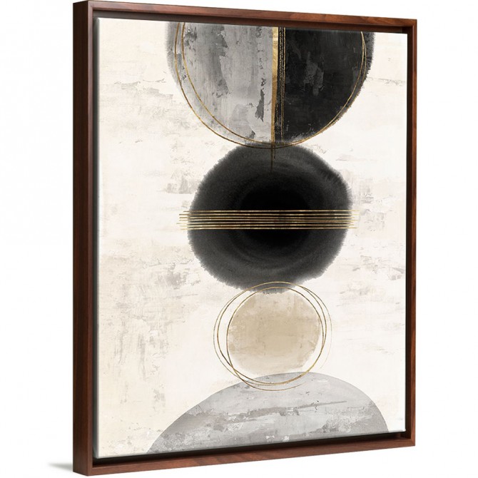 Conjunto de 2 cuadros abstractos disponible en varios tonos de marco - Cuadrostock