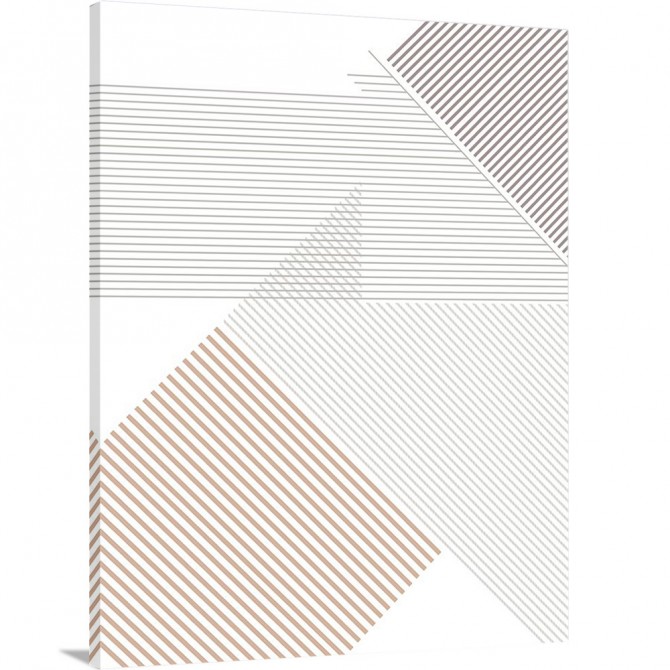 Conjunto de 2 cuadros abstractos disponible en varios tonos de marco - Cuadrostock