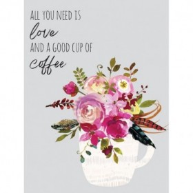 Love And Good Coffee - Cuadrostock