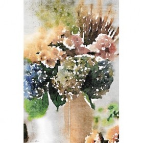 Watercolor Vase 2 - Cuadrostock