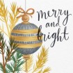 Merry and Bright - Cuadrostock