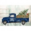 Navy Christmas Truck - Cuadrostock