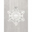 Wooden Snowflake Driftwood 1 - Cuadrostock