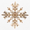 Wooden Snowflake 2 - Cuadrostock