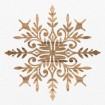 Wooden Snowflake 1 - Cuadrostock