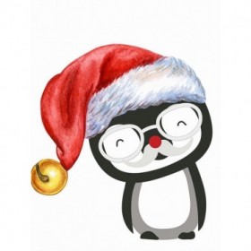Santa Penguin - Cuadrostock