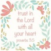 Trust In The Lord - Cuadrostock