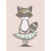 Raccoon Princess - Cuadrostock