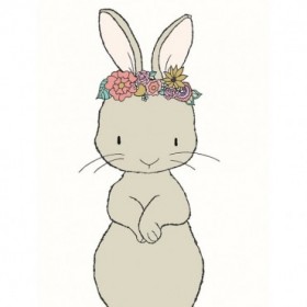 Bunny Floral Crown - Cuadrostock