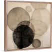 Juego de dos lienzos abstractos en tonos beige,idela decoración moderna-Cuadrostock