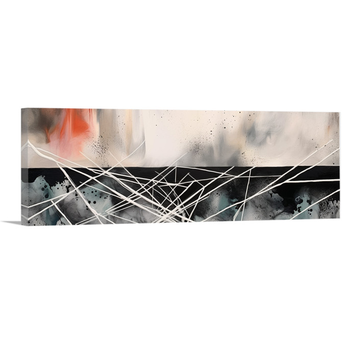 Cuadro panorámico abstracto disponible en varias medidas y marcos - Cuadrostock