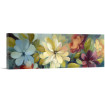 Cuadro decorativo con flores de gran formato en colores vibrantes y fondo suave-Cuadrostock