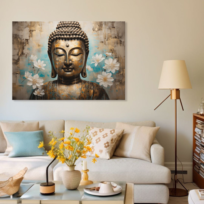 Cuadro Buda. Arte en Lienzo: Diseño Zen - Cuadrostock