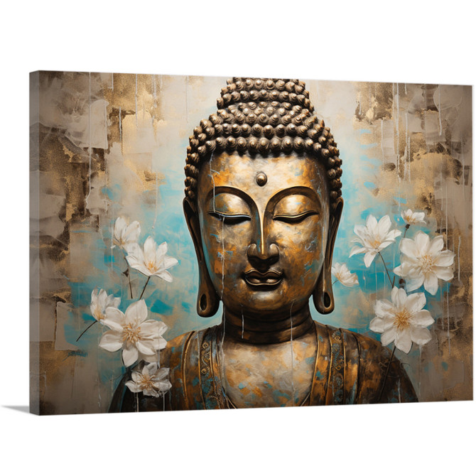 Cuadro Buda. Arte en Lienzo: Diseño Zen - Cuadrostock