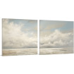 Conjunto de 2 Cuadros decorativos enmarcados: de nubes relajantes - Cuadrostock