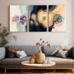 Cuadro tríptico moderno - Arte decorativo para tu hogar