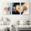 Cuadro tríptico moderno - Arte decorativo para tu hogar