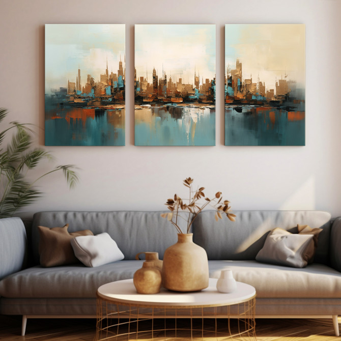 Tienda de cuadros trípticos: Amplia colección de arte - Cuadrostock