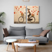 Conjunto de 2 Cuadros decorativos enmarcados: Decora con buen gusto y calidad - Cuadrostock