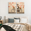 Conjunto de 2 Cuadros decorativos enmarcados: Decora con buen gusto y calidad - Cuadrostock