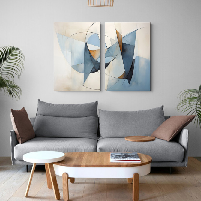 Cuadro díptico moderno: Arte decorativo para tu hogar - Cuadrostock