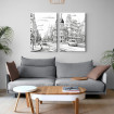 Conjunto de 2 Cuadros decorativos enmarcados: Decora con buen gusto y calidad - Cuadrostock