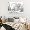 Conjunto de 2 Cuadros decorativos enmarcados: Decora con buen gusto y calidad - Cuadrostock