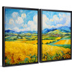 Conjunto de 2 Lienzos decorativos de paisaje - Cuadrostock