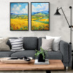 Conjunto de 2 Lienzos decorativos de paisaje - Cuadrostock