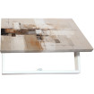 Tapa Contador horizontal en tonos beige, ocre y marrón, disponible en diferentes medidas