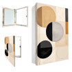 Tapa Contador de esferas en tonos marrones, beige, grises y negros| Cuadrostock