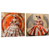 Conjunto de 2 Cuadros decorativos enmarcados: Decora con buen gusto y calidad - Cuadrostock