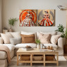 Conjunto de 2 Cuadros decorativos enmarcados: Decora con buen gusto y calidad - Cuadrostock