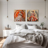 Conjunto de 2 Cuadros decorativos enmarcados: Decora con buen gusto y calidad - Cuadrostock