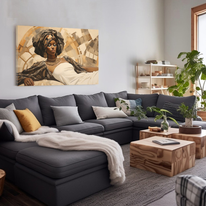 Decoración Contemporánea: Cuadro Único