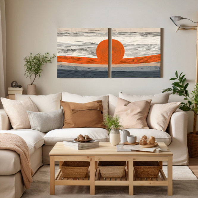 Cuadro díptico moderno: Arte decorativo para tu hogar - Cuadrostock