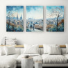 Conjunto de 3 lienzos decorativos - Cuadrostock