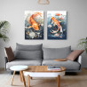 Conjunto de 2 Cuadros decorativos enmarcados: Decora con buen gusto y calidad - Cuadrostock