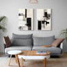 Conjunto de 2 Lienzos decorativos: Elegancia y estilo en un conjunto - Cuadrostock