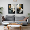 Conjunto de 2 Cuadros decorativos enmarcados: Decora con buen gusto y calidad - Cuadrostock