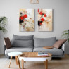 Conjunto de 2 Cuadros decorativos enmarcados: Decora con buen gusto y calidad - Cuadrostock