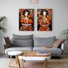 Conjunto de 2 Lienzos decorativos: Elegancia y estilo en un conjunto - Cuadrostock