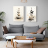 Conjunto de 2 Lienzos decorativos: Elegancia y estilo en un conjunto - Cuadrostock