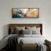 Oferta Cuadro abstracto "Cuca 01" panorámico moderno y decorativo. - Cuadrostock