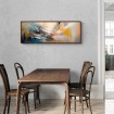 Oferta Cuadro abstracto "Cuca 01" panorámico moderno y decorativo. - Cuadrostock