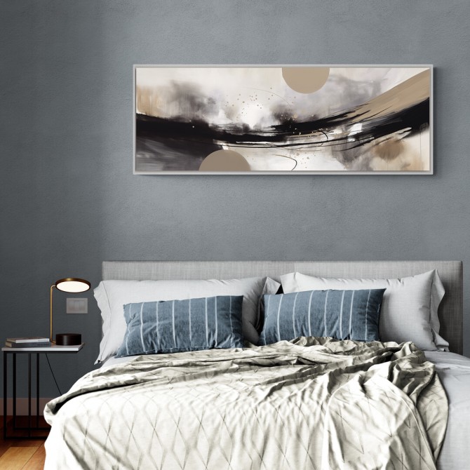 Oferta Cuadro panorámico con estilo abstracto - Tully 02 - Cuadrostock