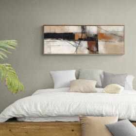 copy of Cuadro abstracto panorámico moderno y decorativo. Disponible en varios colores de marco - Cuadrostock